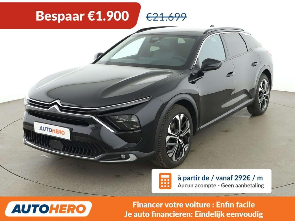 Citroën C5 X 1.2 PureTech Shine (automatique), Autos, Citroën, Cuir, Achat, Euro 6, 5 portes