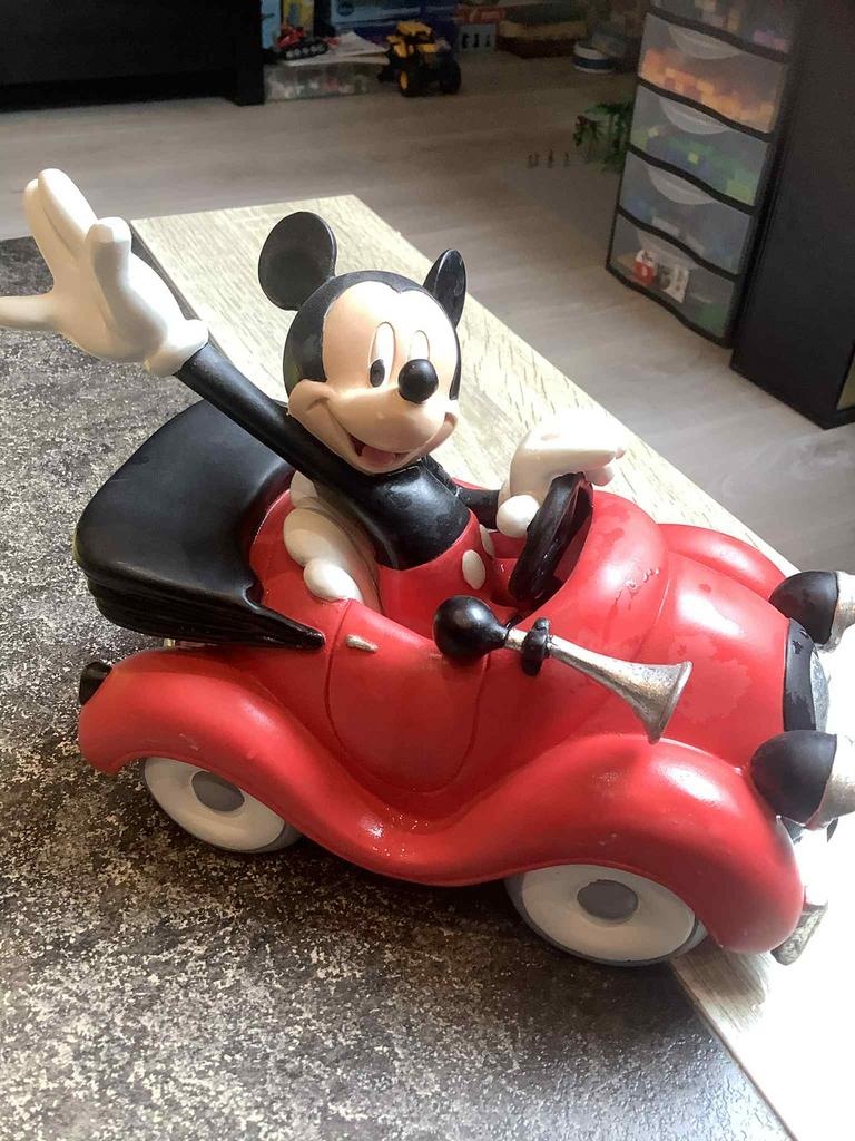 Statue disney voiture mickey, Ophalen of Verzenden, Zo goed als nieuw