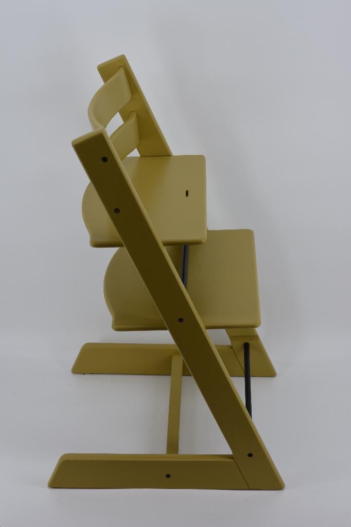 Stokke Tripp Trapp Oaker Geel– Refurbished model, Kinderen en Baby's, Kinderstoelen, Verzenden, Zo goed als nieuw, Meegroeistoel