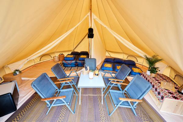 Bell tent 4–6m – Osso – Nieuw, Enlèvement ou Envoi, Neuf, Jusqu'à 6