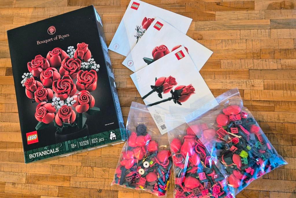 Lego Bouquet of Roses - 10328, Enlèvement ou Envoi