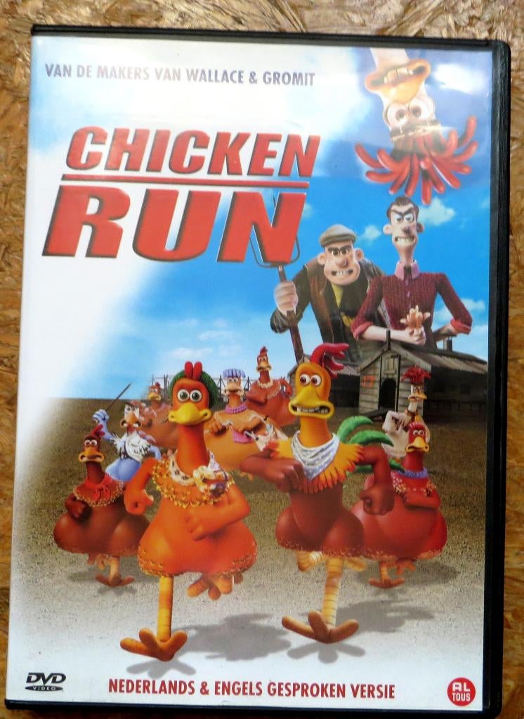 DVD - CHICKEN RUN (WALLACE & GROMIT), Cd's en Dvd's, Europees, Verzenden, Alle leeftijden, Overige typen