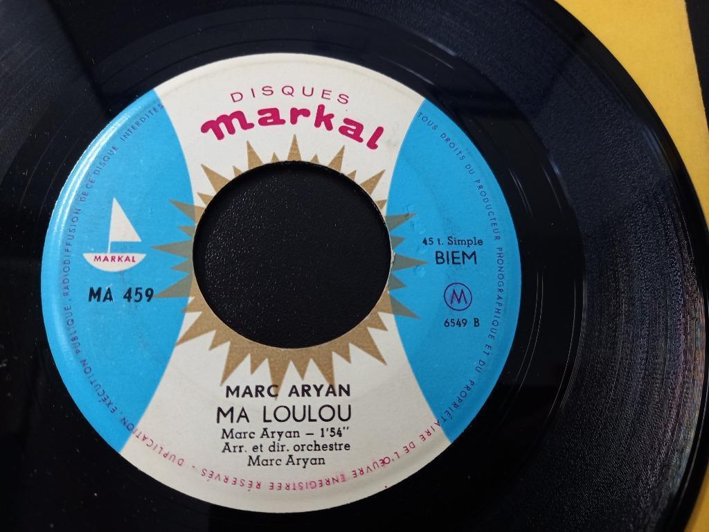 Marc Aryan – Un Jour / Ma Loulou '7, Ophalen of Verzenden, Gebruikt, Overige formaten