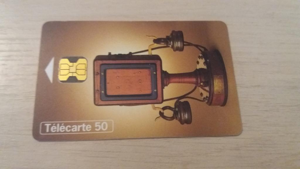 carte téléphonique à puce France 50 unité vintage, Collections, Enlèvement ou Envoi