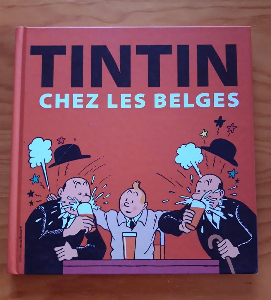 'Tintin chez les Belges' - oeuvre sur la Belgitude de Tintin, Neuf, Daniel Couvreur, Une BD, Envoi