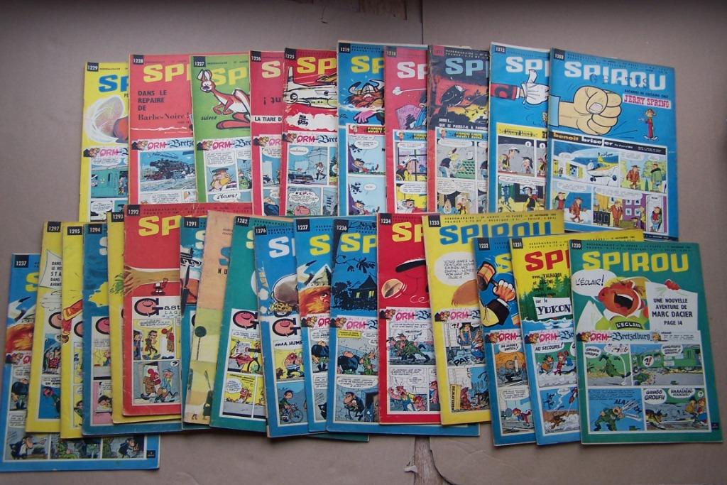 Spirou magazines entre n1203 et 1297. - 26 magazines, Envoi, Comme neuf