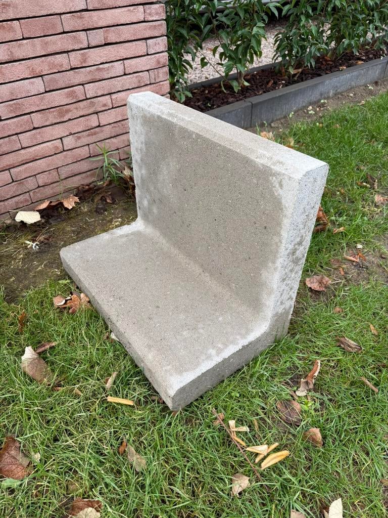 Ebema L-steen type 50 40x30x50 grijs, Jardin & Terrasse, Enlèvement, Neuf