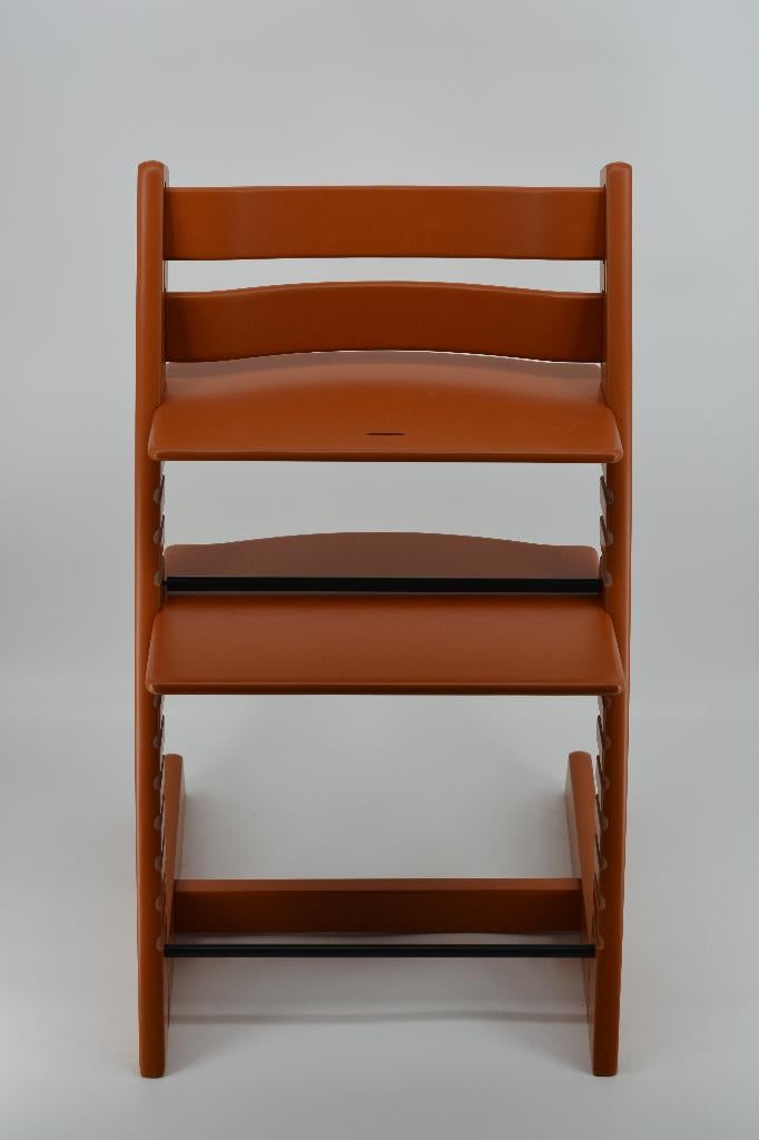 Stokke Tripp Trapp Lava Orange — Modèle reconditionné, Envoi, Chaise évolutive, Ceinture(s)