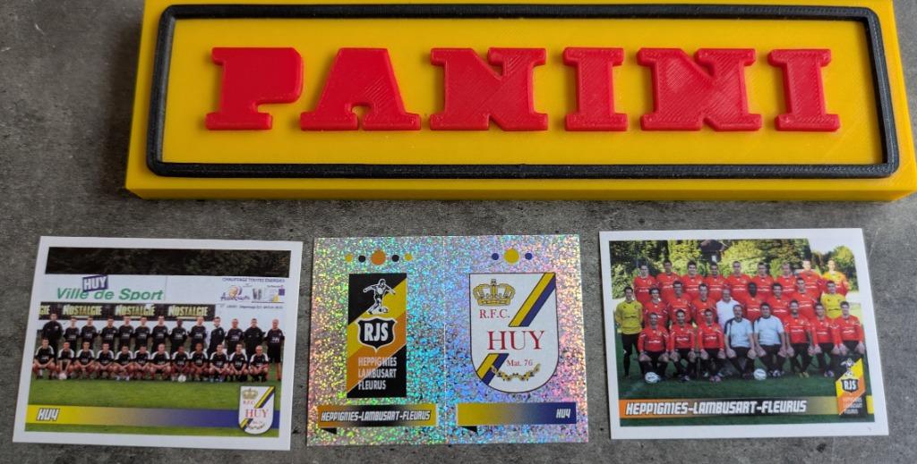 3X PANINI FOOTBALL 2011 : 537/8/9/540 HEPPIGNIES/HUY, Envoi, Neuf