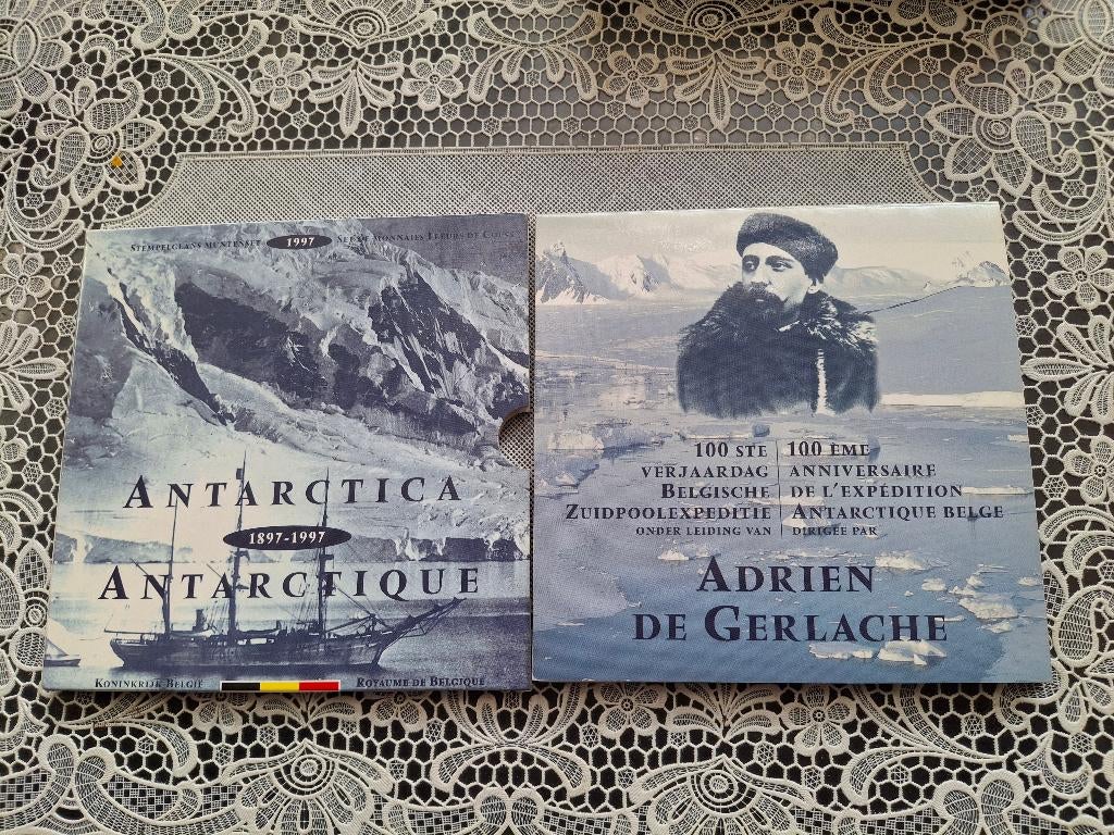 cassette de pièces commémoratives King Albert 1997, Collections, Envoi, Neuf, Timbre(s) ou Monnaie(s)