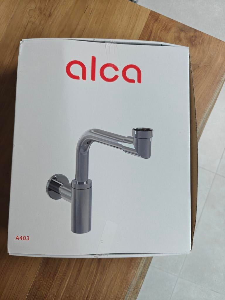 Alca sifon hoek set / afvoer / wastafel / lavabo / kraan, Ophalen, Nieuw