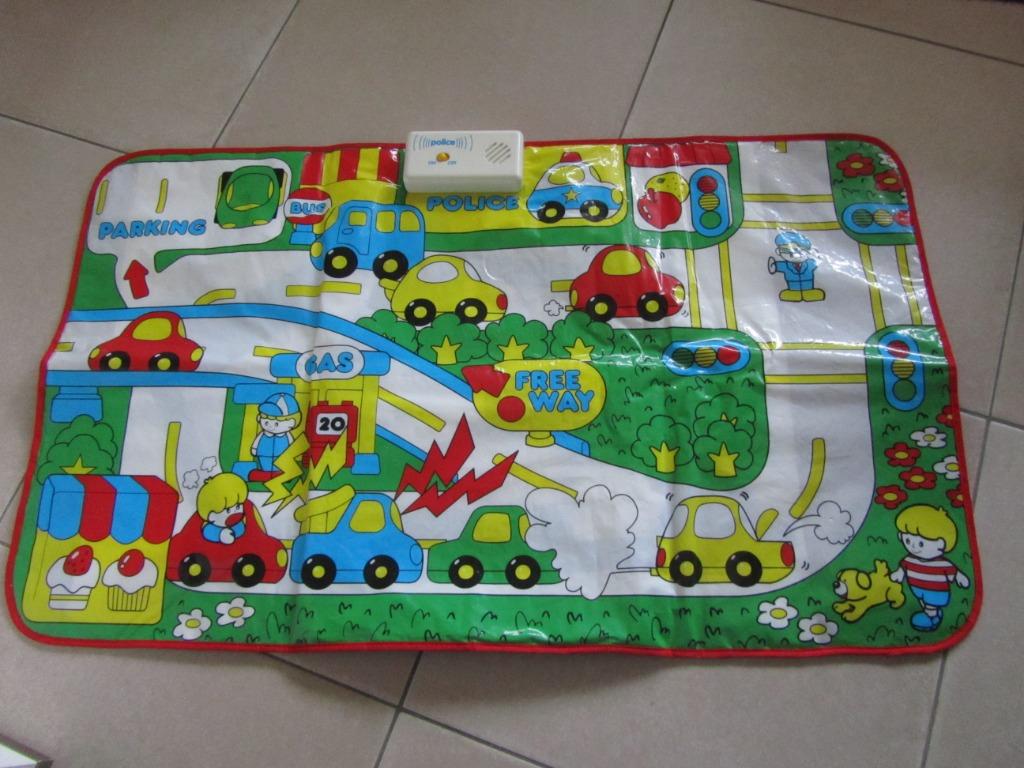 police autobaan 100 cm x 60 cm met geluid, Enlèvement ou Envoi, Utilisé, Autre propulsion, Circuit