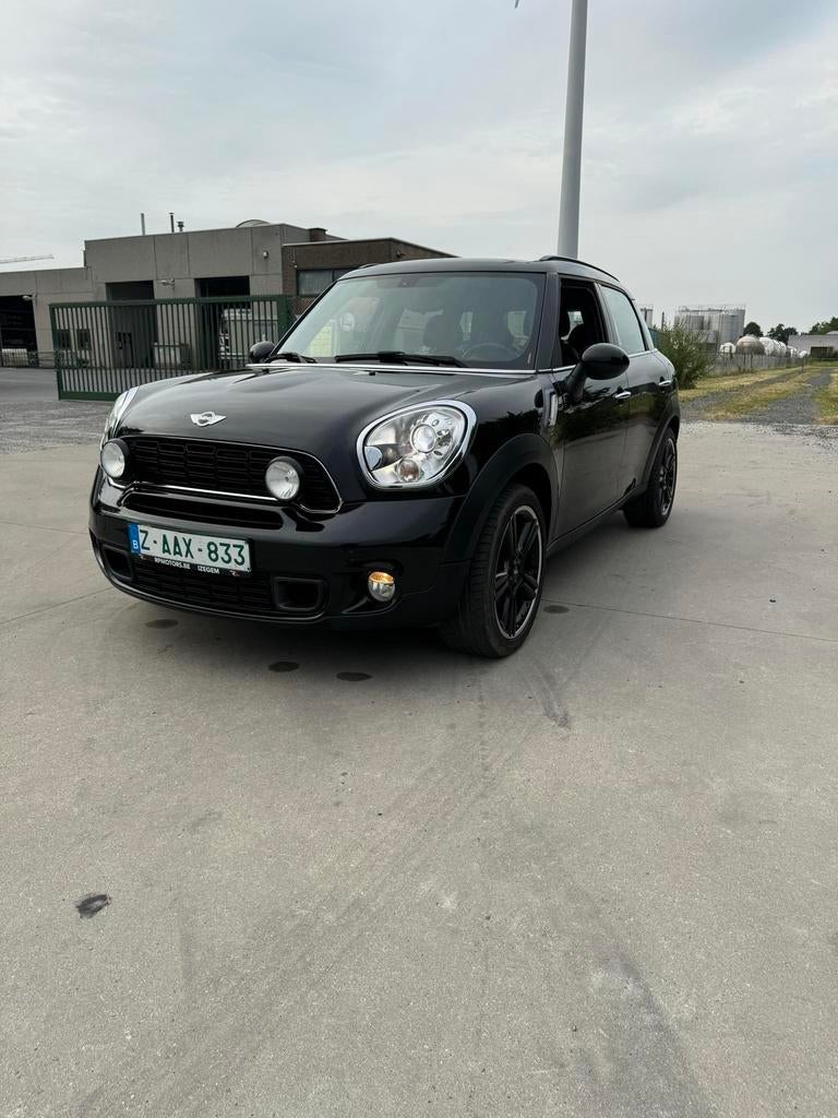 MINI COOPER SD ALL 4/ DIESEL/EURO5b/ GARANTIE, USB, 1995 cc, Zwart, Zwart