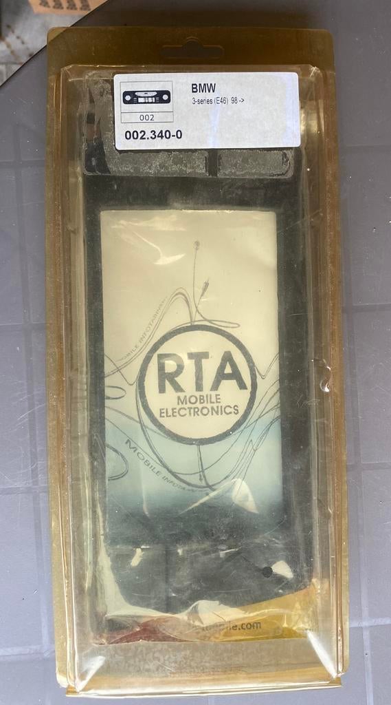 BMW 3-serie (E46) 1998+ radio inbouwframe – nieuw, Ophalen