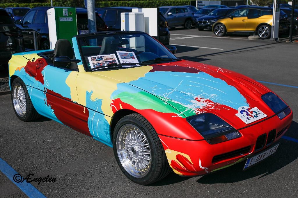 BMW Z1 ART CAR Replica Andy Warhol, Auto's, BMW, Achterwielaandrijving, Cabriolet, Zwart, Handgeschakeld