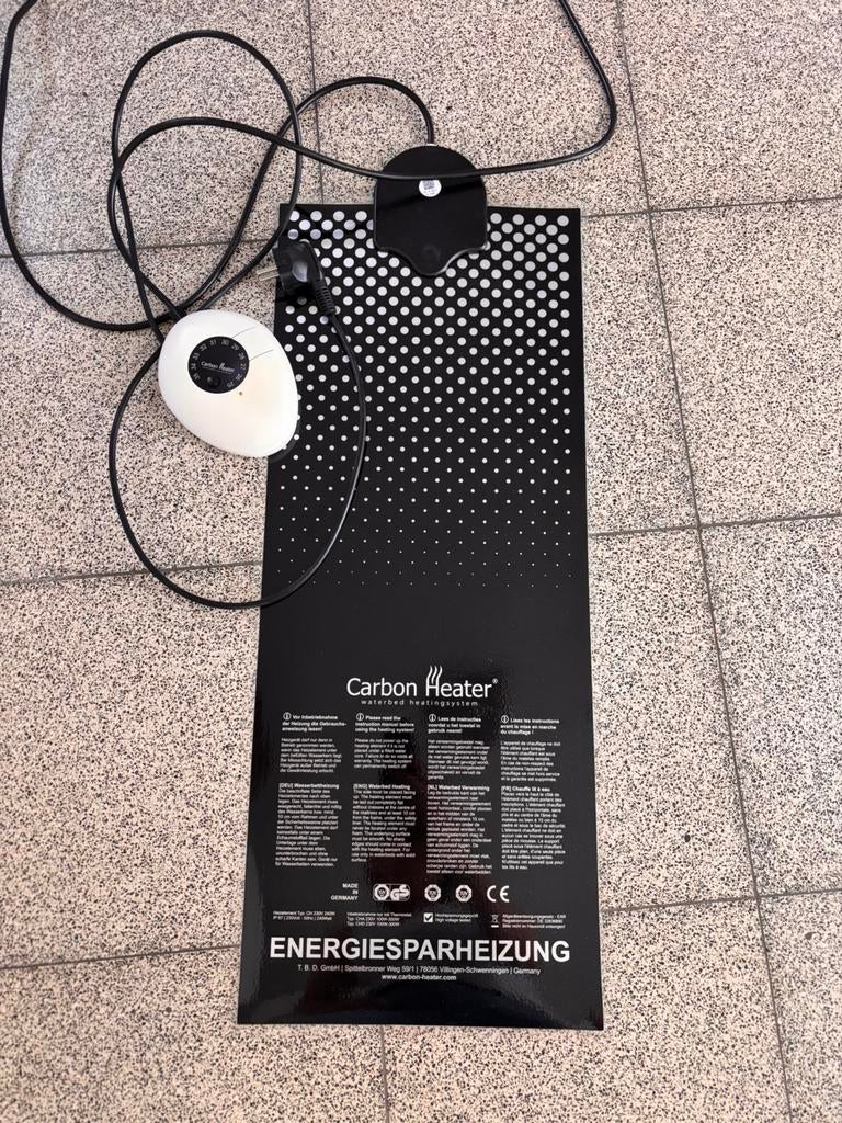 Verwarmingselement waterbed, Ophalen, Solo-systeem, Tweepersoons, Zo goed als nieuw