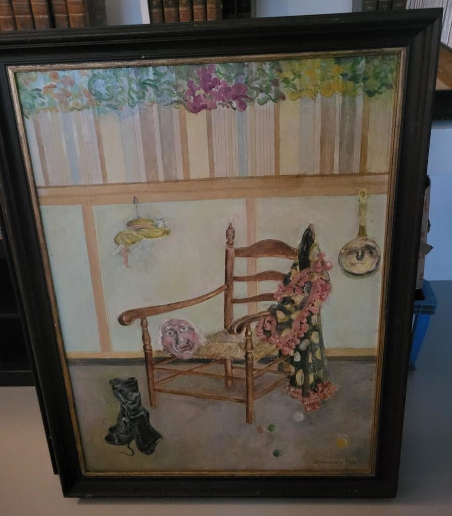 Peinture Cruyssaert 1982, Antiquités & Art, Enlèvement ou Envoi