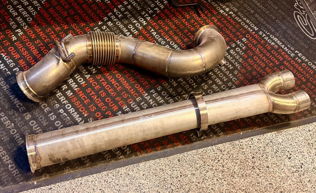 🛑Downpipe inox Audi RS3 8V2 (DAZA & DNWA)🛑, Autos : Pièces & Accessoires, Enlèvement ou Envoi, Audi