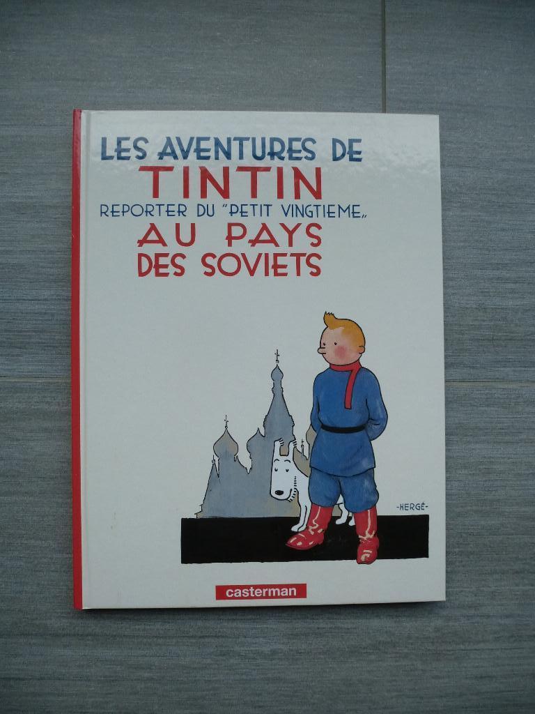 Tintin au pays des Soviets - Edition CASTERMAN 1999, Ophalen, Eén stripboek, Zo goed als nieuw, Hergé
