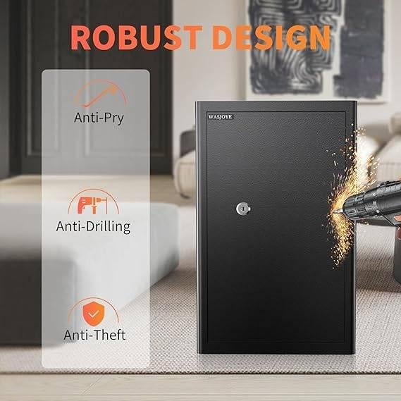 Grand coffre-fort avec clés | 60 L | LIVRAISON GRATUITE, Bijoux, Sacs & Beauté, Valises, Neuf, -, -, Clé