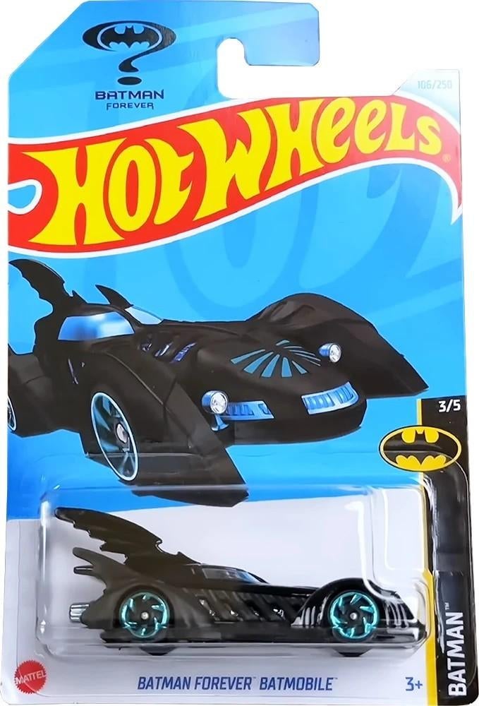 Hot Wheels - Batman - Batman Forever Batmobile - 1:64, Hobby en Vrije tijd, Modelauto's | Overige schalen, 333 Continental Boulevard, El Segundo, CA 90245, United States