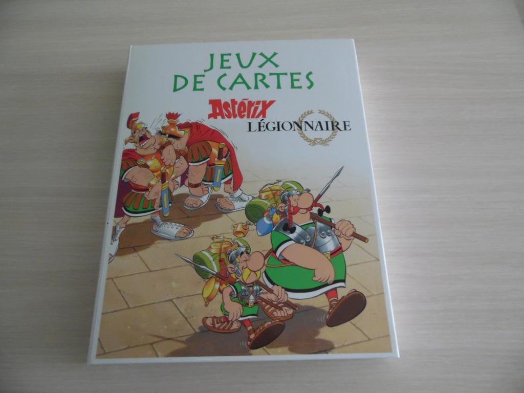JEUX DE CARTES ASTÉRIX LÉGIONNAIRE NEUF, Trois ou quatre joueurs, Enlèvement ou Envoi, Neuf, Solar