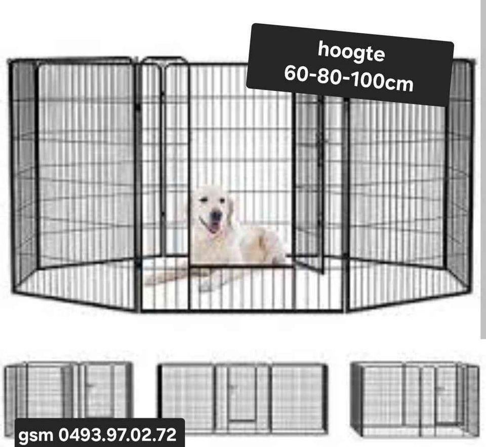 hondenrennen nieuw in de doos, Ophalen, Nieuw, Hondenhok