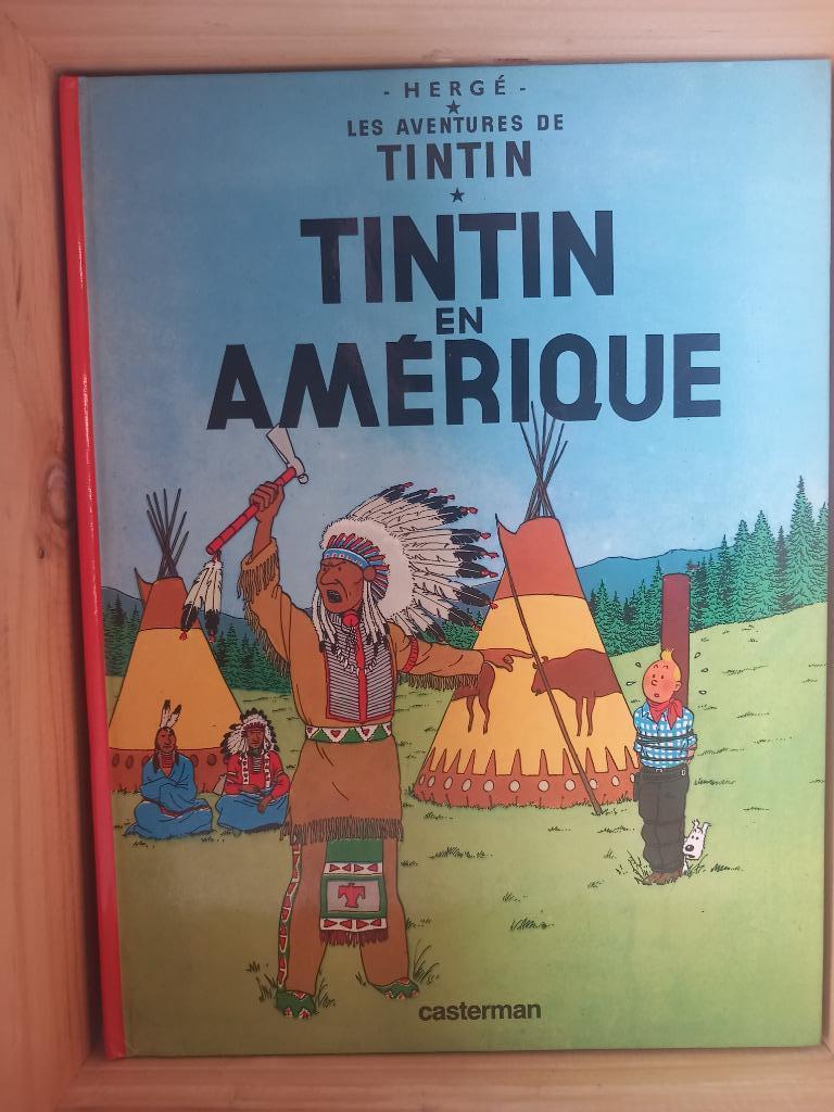 TINTIN EN AMERIQUE, Livres, Une BD, Enlèvement, Utilisé