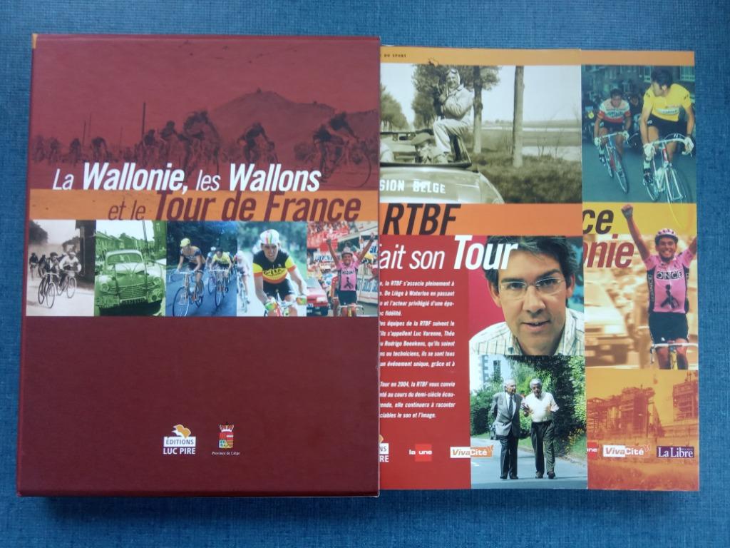 Wallonië, de Walen en de Tour de France: 2 boeken, Boeken, Ophalen of Verzenden, Gelezen, Théo Mathy
