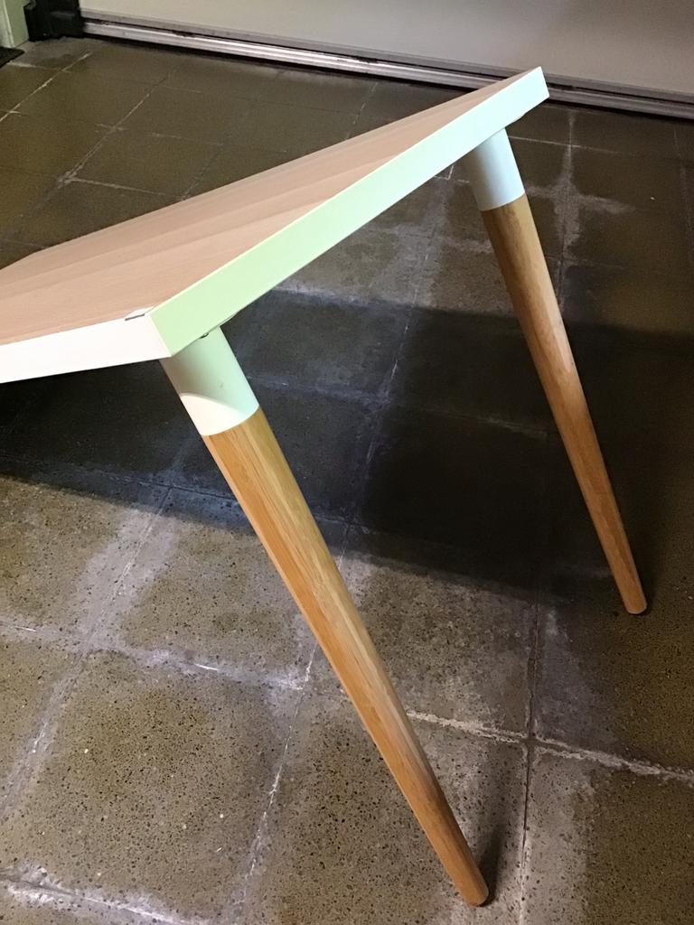 Tafel aanbouw kallaxkast (ikea), Ophalen, Gebruikt