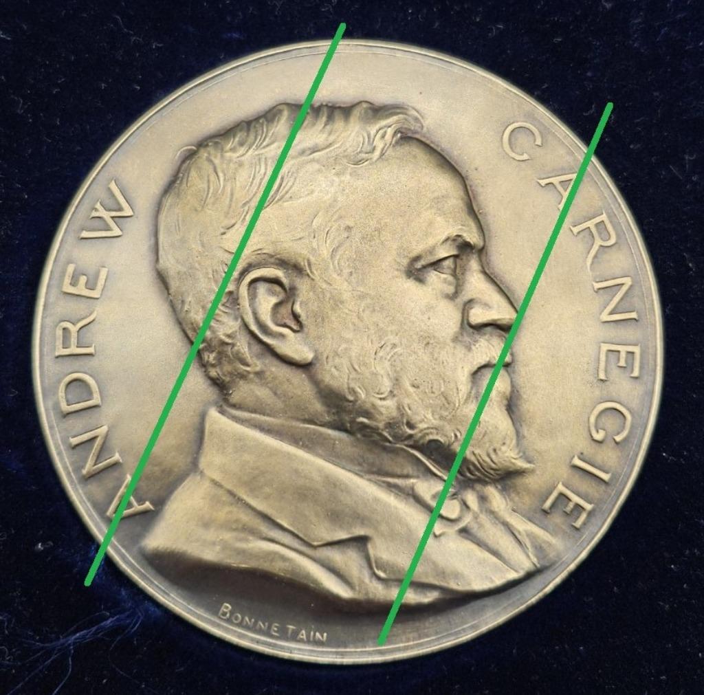 Médaille d'or de première classe du Carnegie Hero Fund, Collections, Enlèvement ou Envoi