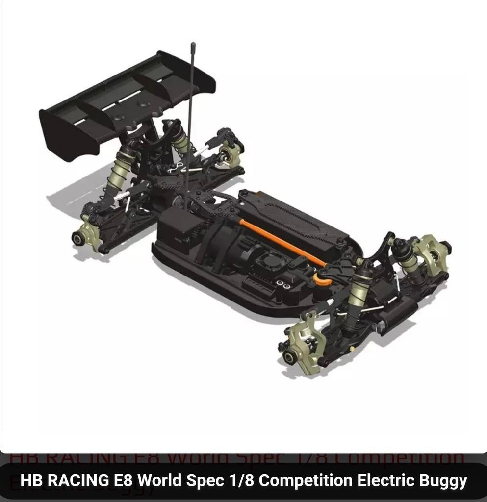 HB Racing E8 WS buggy RC auto, Hobby en Vrije tijd, Ophalen of Verzenden, Nieuw, Elektro, Onderdeel