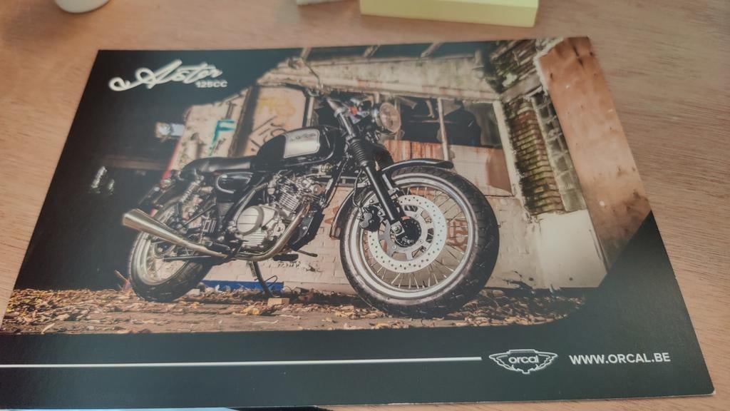 Orcal aster 125 kaart, Ophalen of Verzenden, Zo goed als nieuw