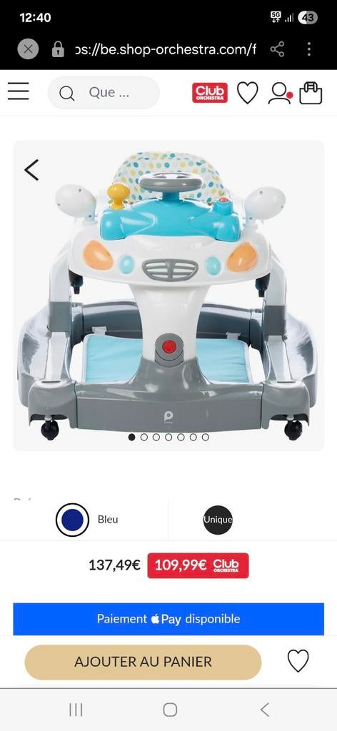 Trotteur 4 en 1 premaman, Enfants & Bébés, Enfants & Bébés Autre, Enlèvement