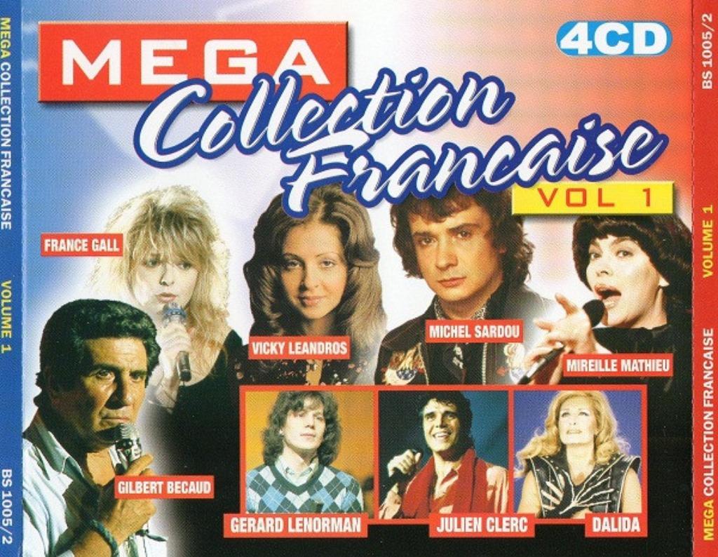 Mega Collection Française Vol 1 Coffret CD, CD & DVD, Enlèvement ou Envoi, Comme neuf, Coffret