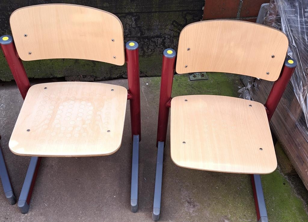 Stoel stoeltjes vintage schoolstoeltjes, Ophalen