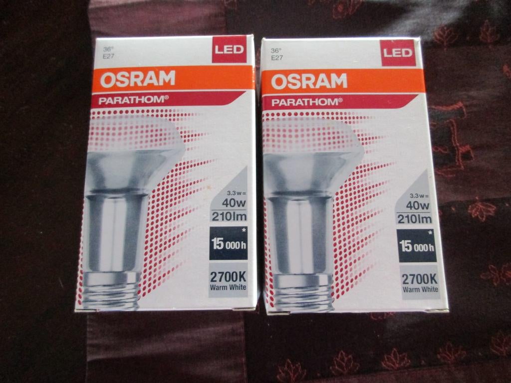 Osram LED Parathom R63 40 36 E27 2700K - 3,3 W = 40 W, Ophalen of Verzenden, Nieuw, E27 (groot), Led-lamp