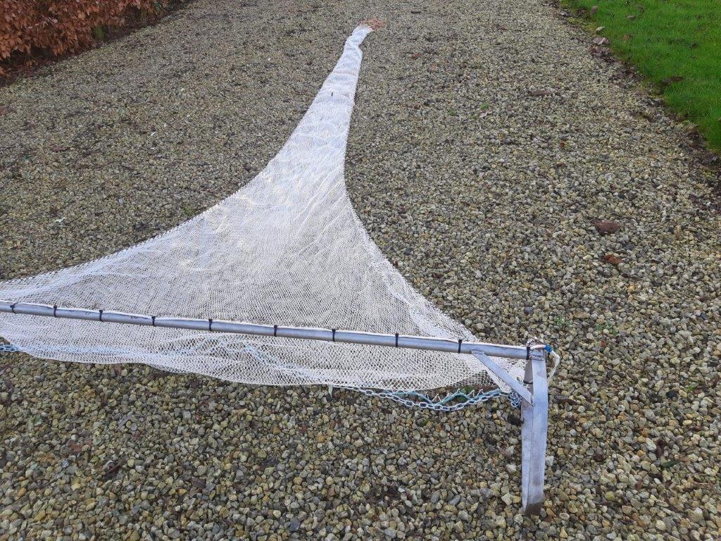 Garnaal sleepnet kruien, Watersport en Boten, Ophalen, Nieuw