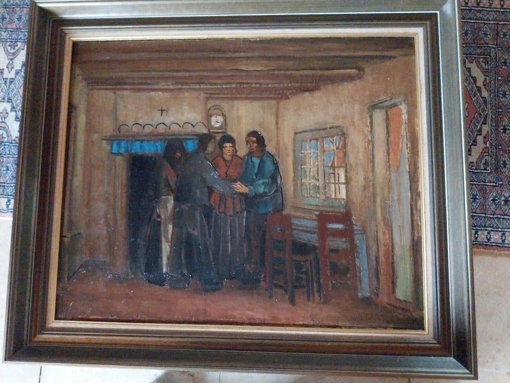 Albert Servaes schilderij 1944, Ophalen