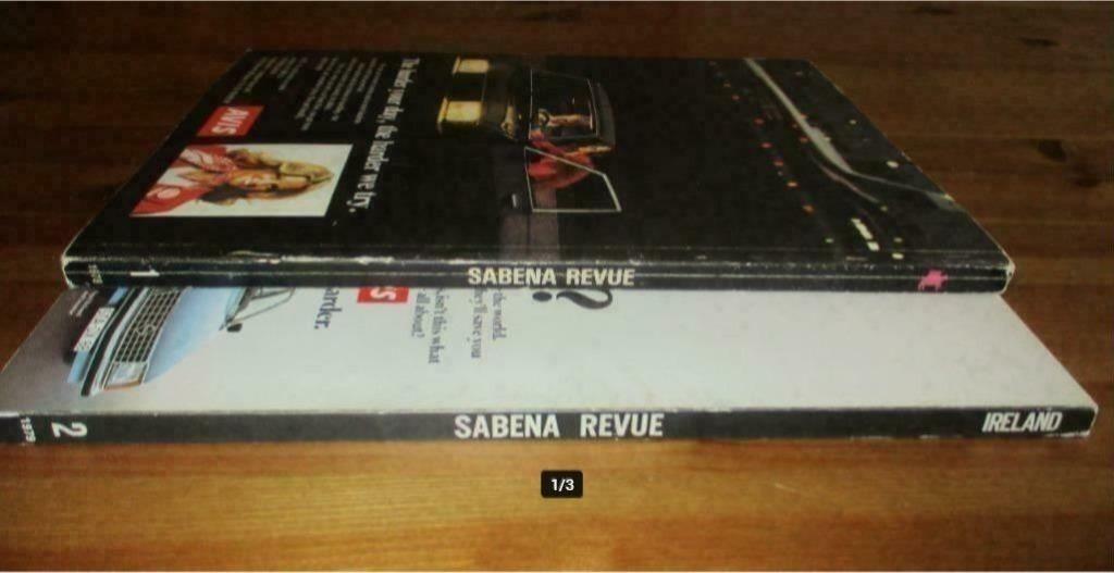 2x Sabena Revue - n1 de 1978 et n2 de 1979, Collections, Enlèvement ou Envoi, Comme neuf, Livre ou Revue