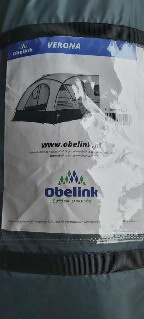 Auvent Verona !, Caravanes & Camping, Tentes, Enlèvement ou Envoi, Comme neuf