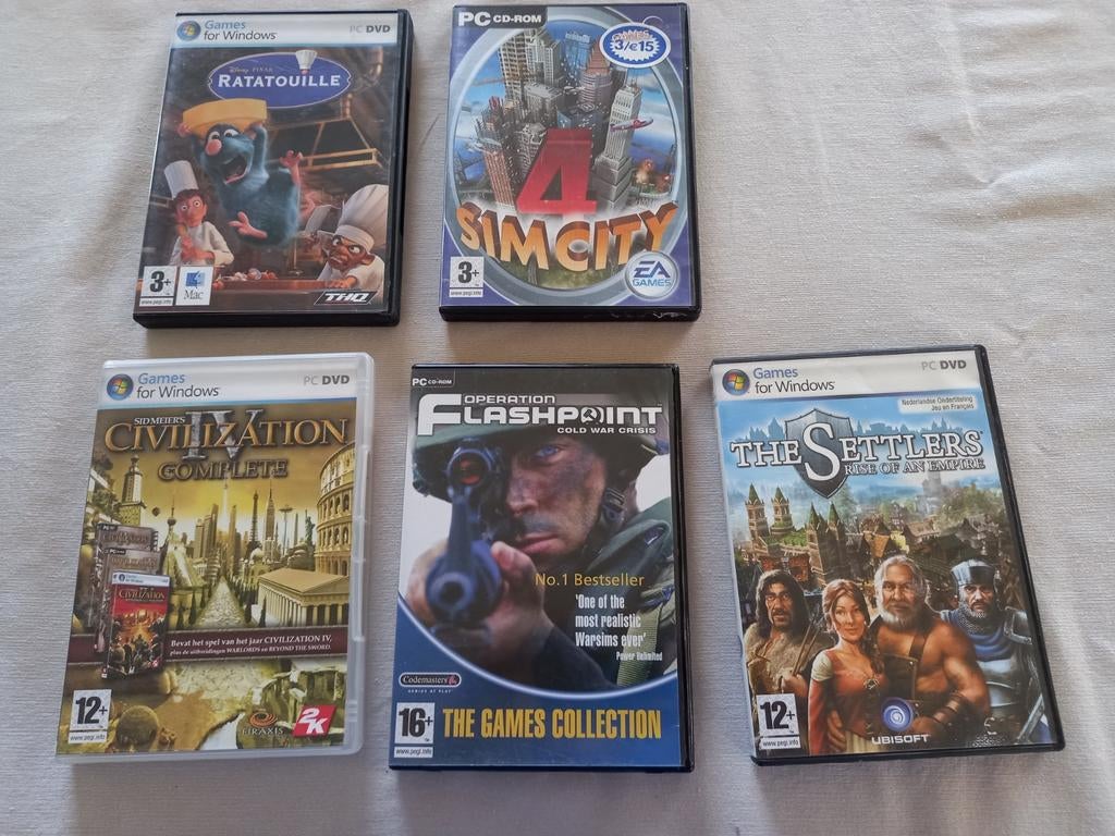 Games voor Windows, Ophalen of Verzenden, Gebruikt