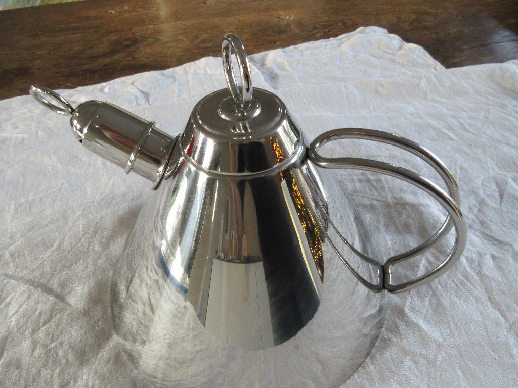 Design fluitketel WMF fluitende waterkoker roestvrij staal, Huis en Inrichting, Ophalen