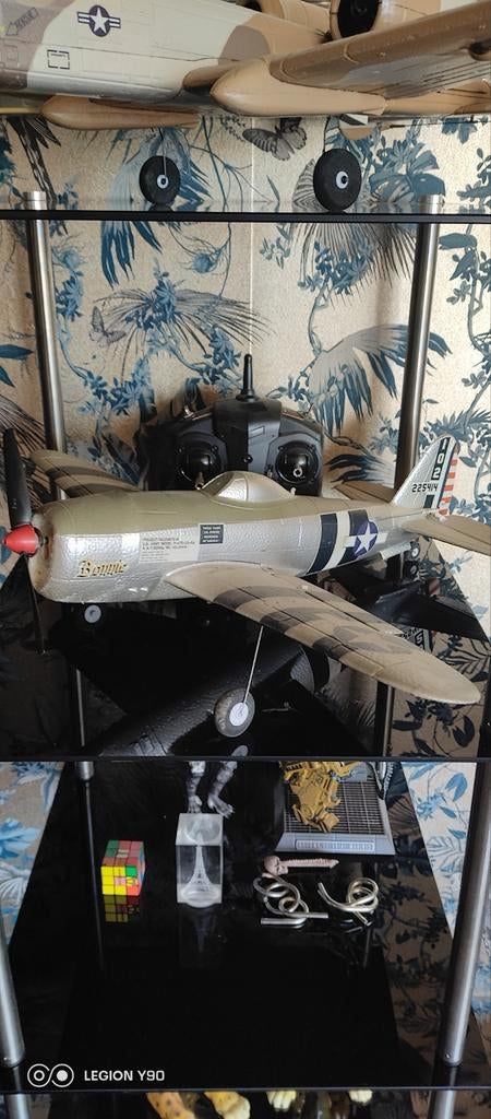 avion teleguidé P47D  500 mm de large pret a voler ., Hobby & Loisirs créatifs, Enlèvement, Comme neuf