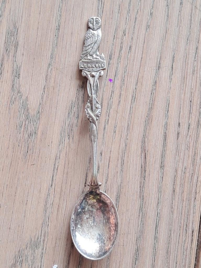 Lepeltje met kerkuil., Ophalen of Verzenden