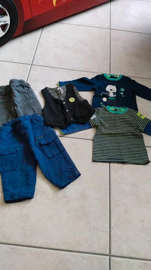 wintersetje maat 74, Kinderen en Baby's, Babykleding | Maat 74, Ophalen, Gebruikt, Setje, Jongetje