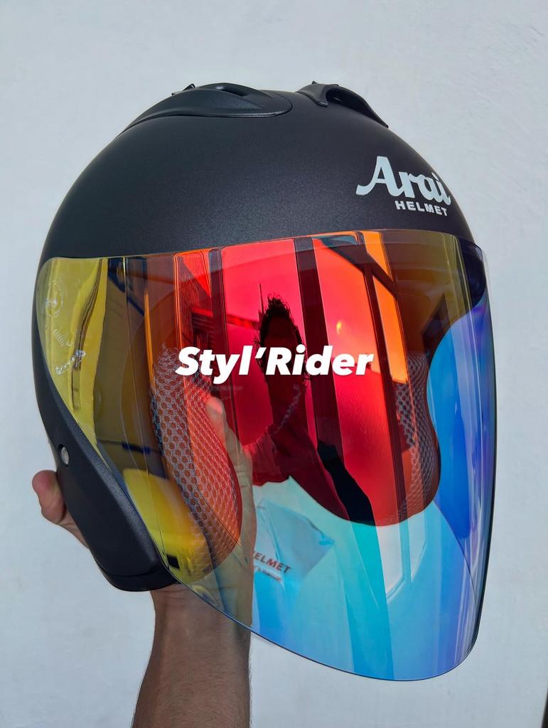 Casque Arai Moto Scooter neuf a vendre avec intercom, Enlèvement ou Envoi, S, Arai