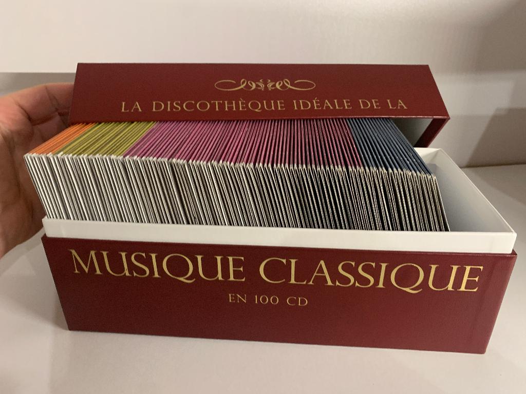Coffret La discothèque idéale musique classique 100 CD, CD & DVD, Enlèvement ou Envoi, Comme neuf, Autres types, Coffret