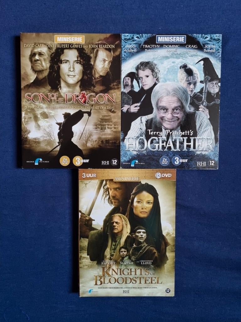 3 dvd boxen genre fantasy/avontuur, Ophalen of Verzenden, Zo goed als nieuw