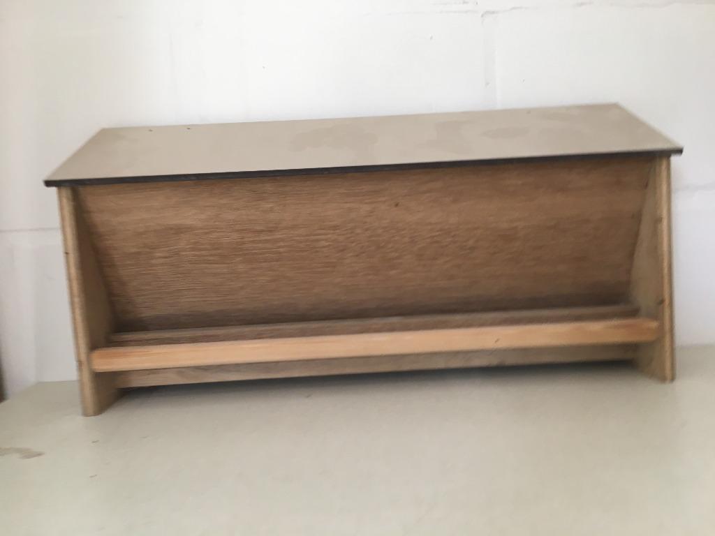 Voederbak - vogel - hout, Dieren en Toebehoren, Ophalen, Gebruikt, Eten en Drinken